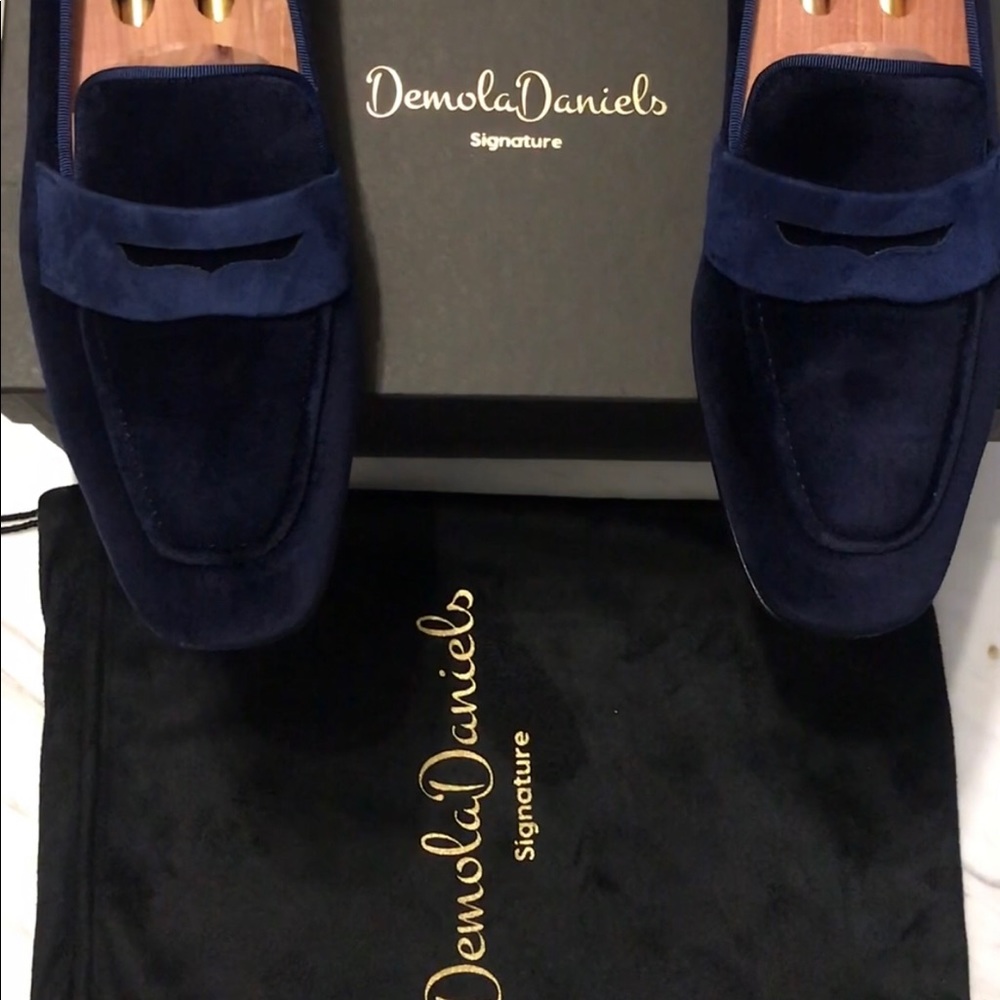 Demola Daniels Luxury Velvet & Suede Loafers